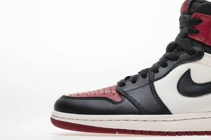 555088-610 Bred Jordan Retro Toe 1 High Air OG 0407